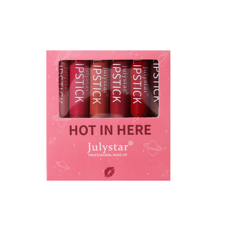 Velvet Foggy Lipstick Cover Box Matte Color Fast Candy Lipstick - V.I.P Digital Presence