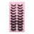 10 Pairs Of Messy Thick Imitation Mink Hair False Eyelashes 3D Stereo Realistic European And American Fried Hair False Eyelashes - V.I.P Digital Presence