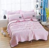 Summer Quilt Air Conditioning Quilt Solid Color Quilted Single and Double Quilt Vacuum Solid Color Summer Cool Quilt - V.I.P Digital Presence