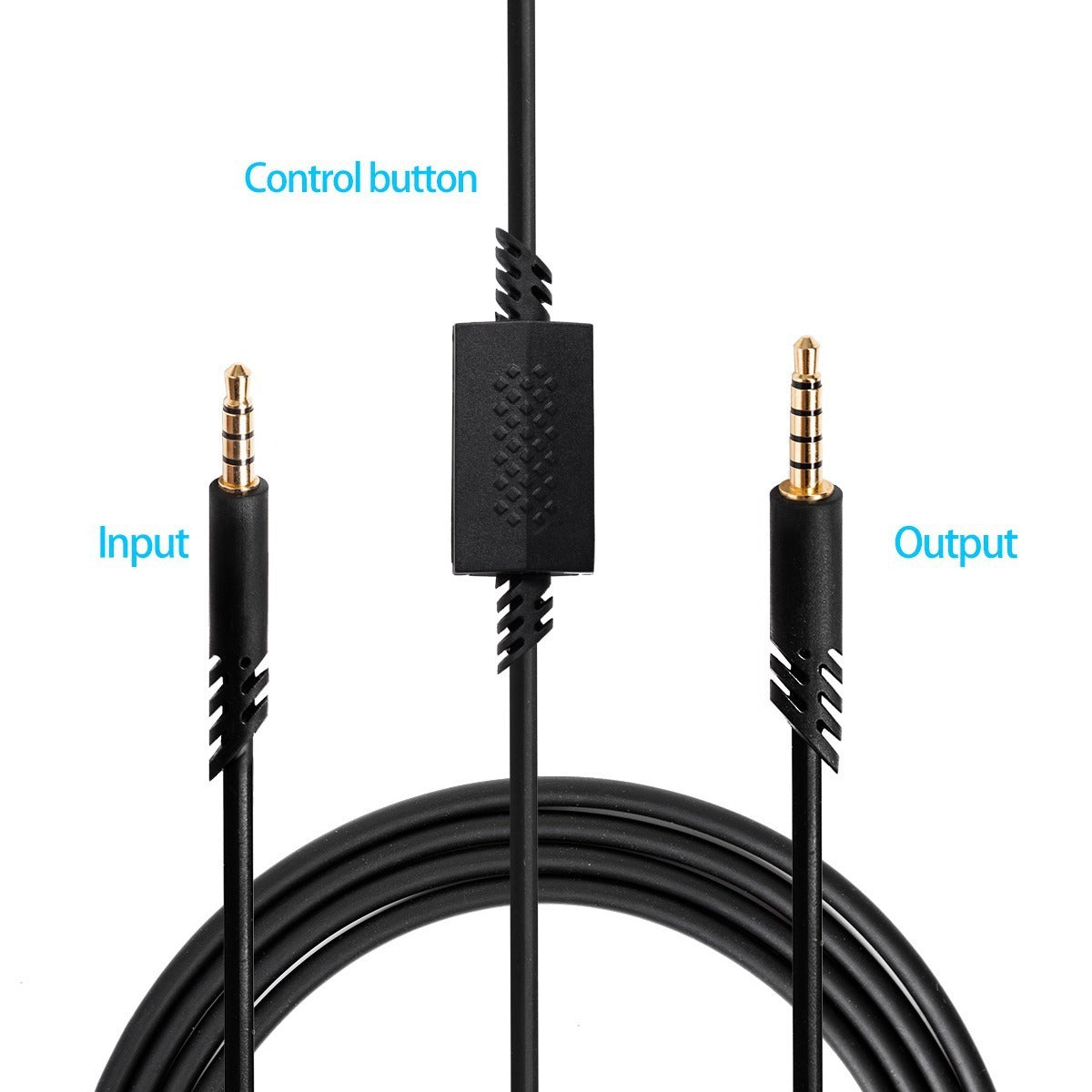 Suitable for Logitech ASTRO A10 A40 gaming headphones Ps4 connection cable headphone audio cable - V.I.P Digital Presence