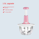 Press Garlic Processor Popper Meat Grinder Manual Baby Food Maker - V.I.P Digital Presence