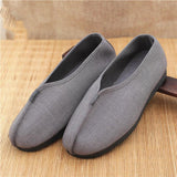 Monk Shoes Single Shoes Arhat Shoes Men's Cloth Top Cotton Shoes Monk Light soled Meditation Shoes - V.I.P Digital Presence