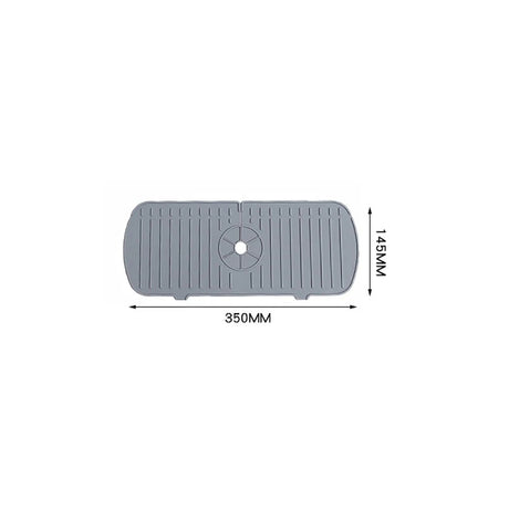 Kitchen Faucet Splash Pad Silicone Sink Faucet Splash Guard Mat Sponge Drain Rack Countertop Protector for Bath Kitchen Gadgets - V.I.P Digital Presence