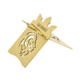 Cigar holder portable metal brass electroplated carbon fiber display cigar holder - V.I.P Digital Presence