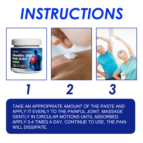 Shoulder Joint Pain Cream, Relieve Foot Achilles Tendon Lumbar Knee Pain Care Cream - V.I.P Digital Presence