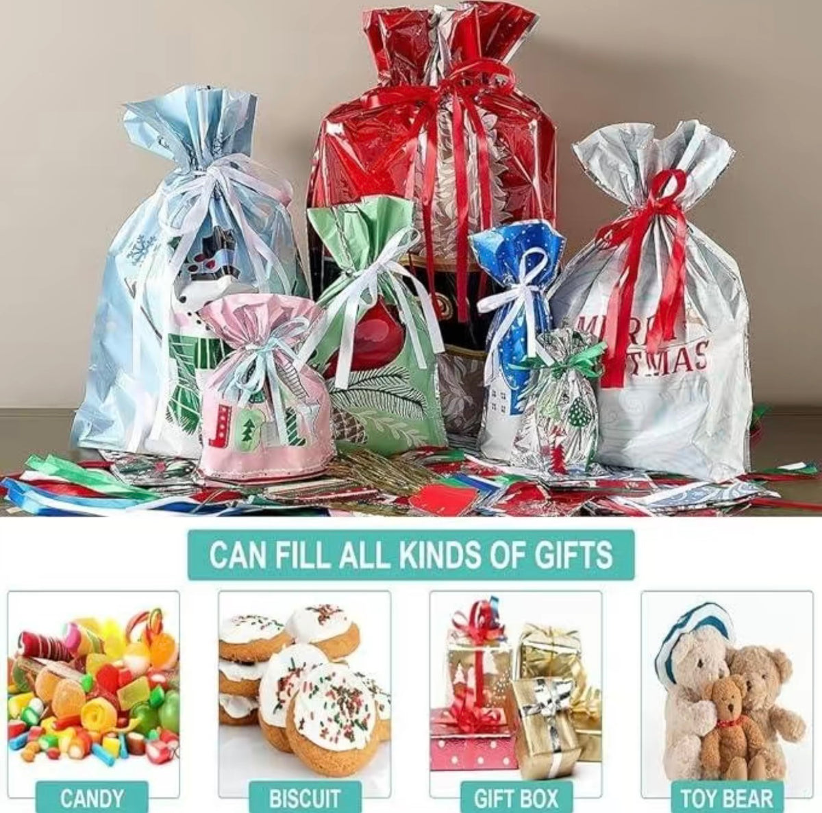 MerryWrap Gift Bag Set