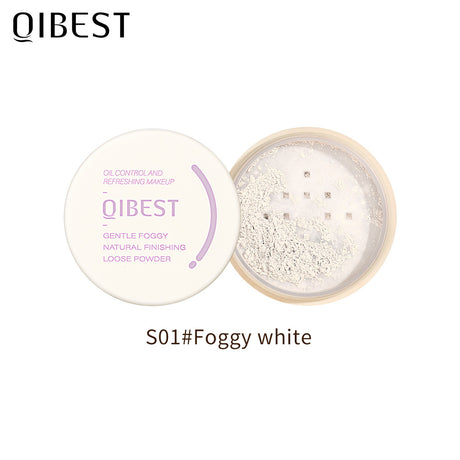 QIBEST Icy Loose Powder Mint Loose Powder Honey Powder Cake Is Not Easy To Take Off Makeup Concealer Makeup Powder - V.I.P Digital Presence