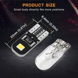 10Pcs W5W T10 LED Canbus Light Bulbs for Audi BMW VW Mercedes Car Interior Dome Light Trunk Lamp Parking Lights Error Free 12V - V.I.P Digital Presence