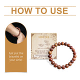 Rosewood Bracelet Unisex Everyday Decor With Rosewood Bracelet Beaded - V.I.P Digital Presence