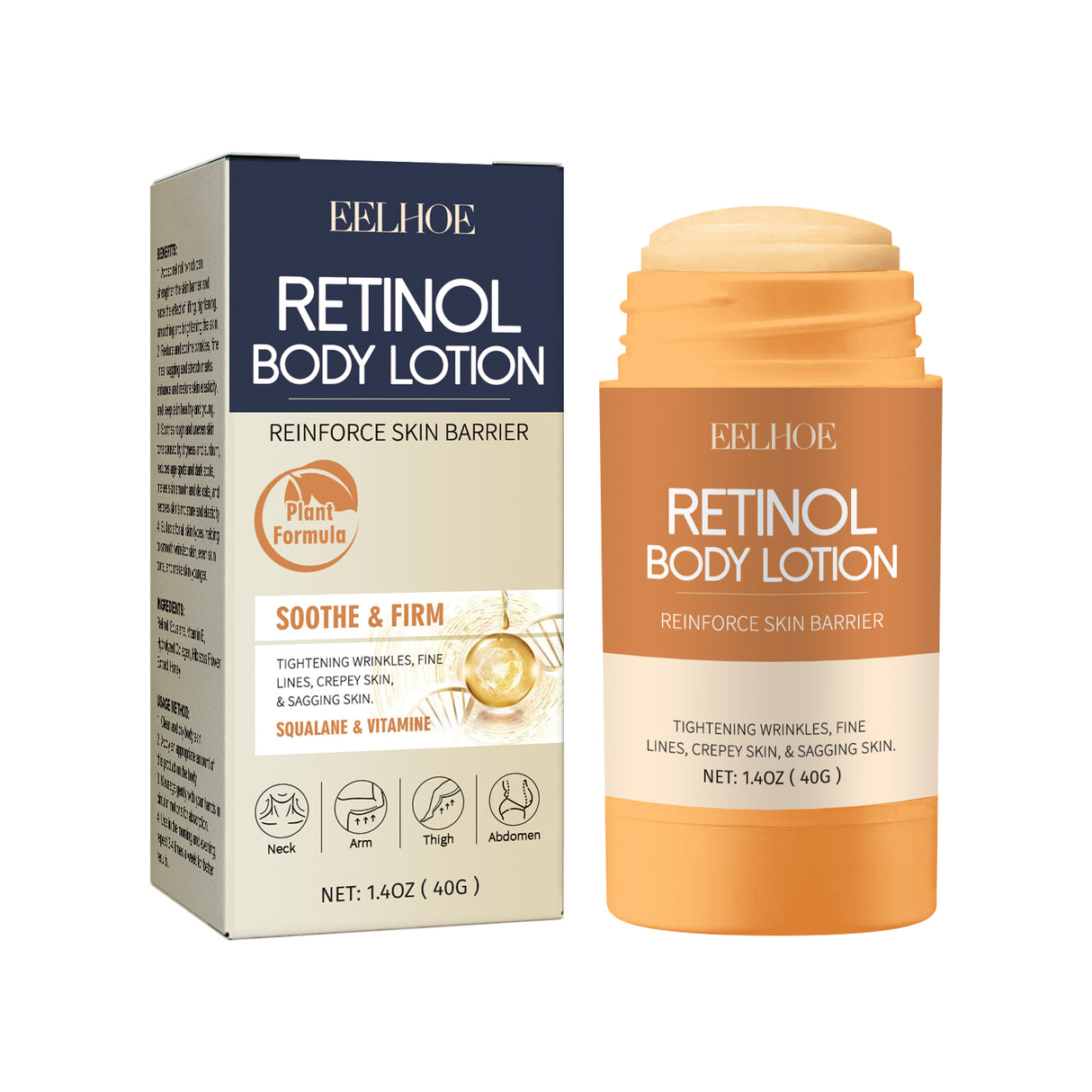 Retinol Body Bar, Massage Moisturizes Shapes Body And Tightens Body Bar - V.I.P Digital Presence