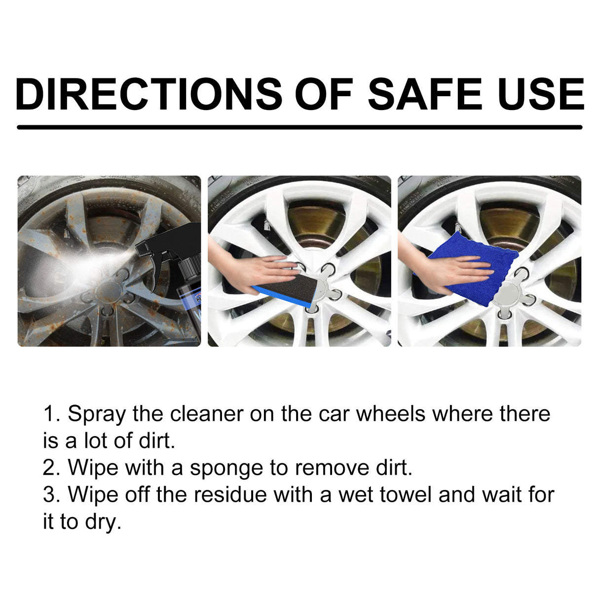 Wheel Cleaners, Automobile Tire Hub Cleaning Rust Polishing Refurbishing Maintenance Cleaner - V.I.P Digital Presence