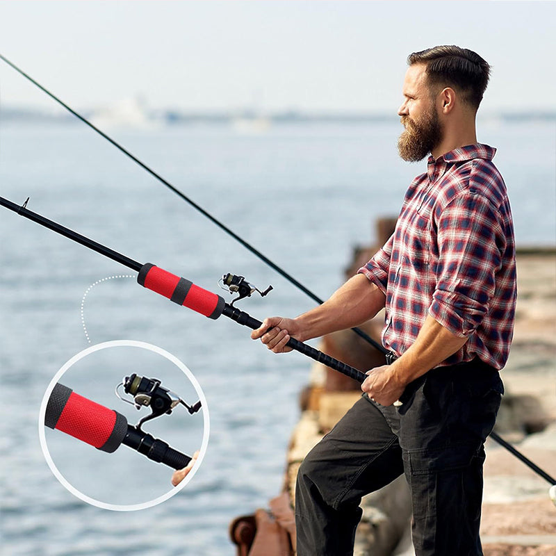 6 - piece set of 5.9 - inch lure wraps. Doubles as covers, gloves, hook protectors. Keeps anglers safe while fishing. - V.I.P Digital Presence