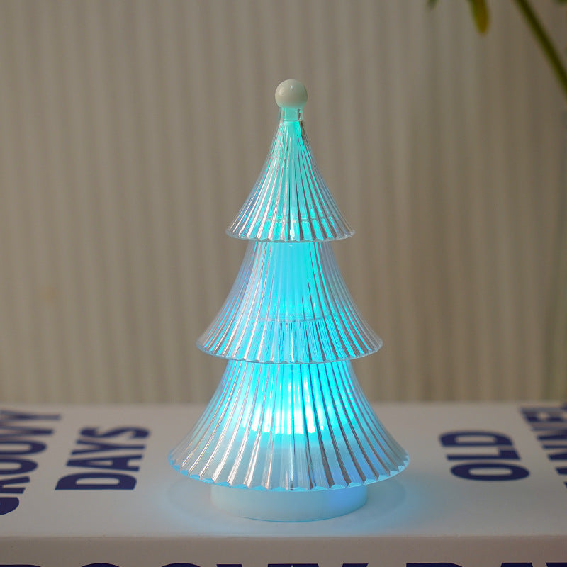 Christmas Decoration Crystal Christmas Tree Candle Light Desktop Ornament Atmosphere Small Night Light Ins Decorative Atmosphere Light - V.I.P Digital Presence