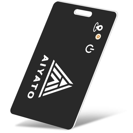 AIYATO anti-lost device ultra-thin card charging AirTag locator Love duck head Find My global positioning - V.I.P Digital Presence