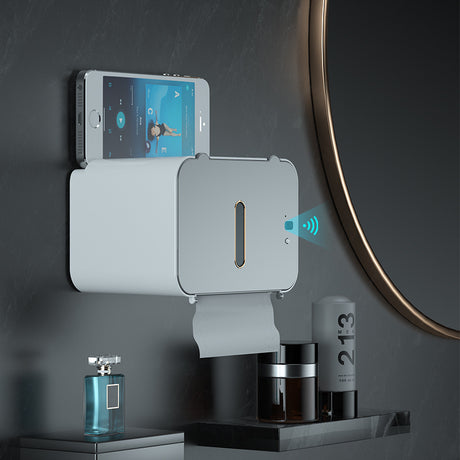 Toilet Tissue Box In The Living Room, Toilet, Induction Automatic Paper Output, No Punching, Waterproof Wall Hanging Paper Box - V.I.P Digital Presence