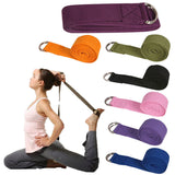 180CM Sport Yoga Stretch Strap Belt Gym Waist Leg Fitness Adjustable Belt Yoga Training Fitness Accessories Sporting Tools - V.I.P Digital Presence