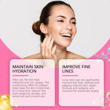 Collagen Cream Hydrating Facial Treatment Reduces Fine Lines, Brightens Skin Tone And Moisturizes Skin