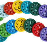 MATH FIDGET SPINNERS 9-piece math fidget spinner teaching enlightenment toy - V.I.P Digital Presence