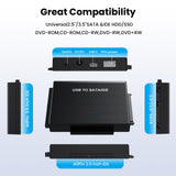 TYPE-C hard drive adapter USB3.1 to SATA IDE easy drive cable 2.5-inch 3.5-inch adapter cable - V.I.P Digital Presence