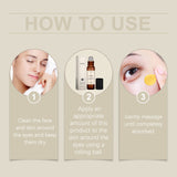Eye Ball Essence Oil, Reduces Fine Lines And Moistens Moisture Moisturizing Daily Massage Treatment Around The Eyes