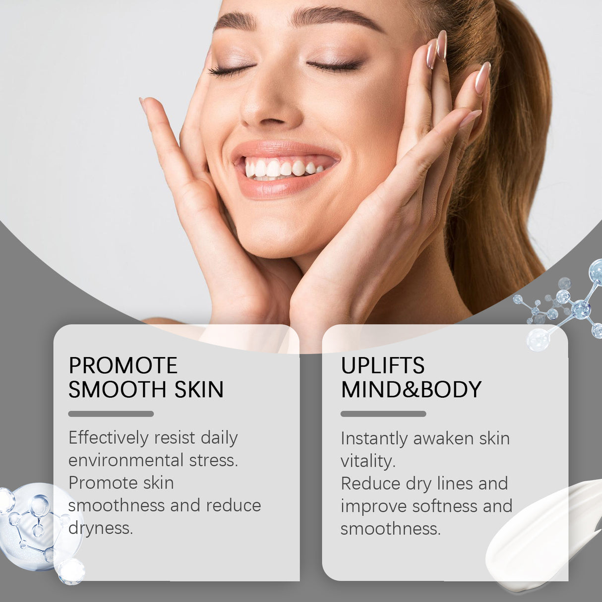 Facial Moisturizer Pure Facial Skin Nourishes, Restores, Moisturizes And Shines Daily Care Cream