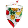 Pet Accessories Summer Pet Drool Towel Fruit Style Pet Scarf Pure Cotton Dog Triangle Scarf - V.I.P Digital Presence