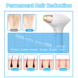 Handheld freezing point hair removal device, replaceable head IPL strong pulse portable whole body painless hair removal device - V.I.P Digital Presence
