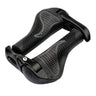 Bicycle Mountain Handlebar Set Aluminum Alloy Sheep Horn Vice Handle Ergonomic Handle Set Meat Ball Rubber Lock Vice Handle