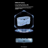 Shaping waist support belt waist massager massage belt EMS pulse hot compress vibration waist - V.I.P Digital Presence