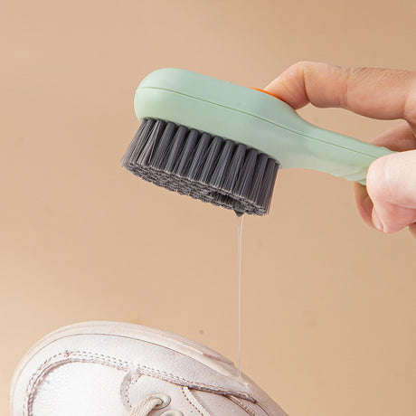 Multi Functional Shoe Brush Press Type Automatic Liquid Detergent Brush - V.I.P Digital Presence