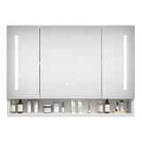 Modern 39x28 inch bathroom cabinets, medicine cabinets with mirrors and LED lights, and bathroom storage cabinets - V.I.P Digital Presence