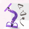 Pedal de ejercicio multifunción para fitness, banda elástica para abdominales, cuerda de tracción, equipo para musculación abdominal, cuerda de tensión antirrotura. 