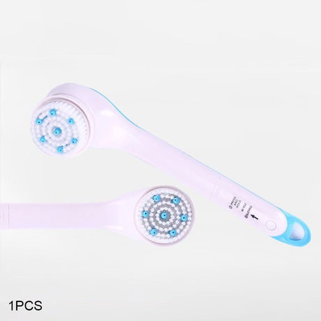 5 In 1 Electric Bath Shower Brush Exfoliation Spin Spa Massage Body Clean Brush Electric Massage Multi-Function Bath Brush Tool - V.I.P Digital Presence