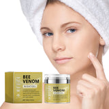 Bee Venom Night Gel, Moisturizing Smooth Brightens Dull Skin Shine White Skin Firming Creams