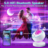 AuroraGlow Galaxy Projector