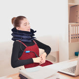 Swan Neck Correction Artifact Cervical Spine Traction Device Cervical Spine Neck Traction Belt Inflatable Neck Protection - V.I.P Digital Presence