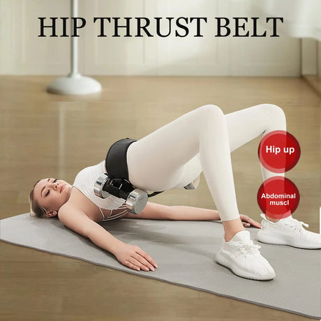 Cintura di spinta dell'anca Glute Bridge Pad Workout con manubri Kettlebells per squat Lunges Bridges Dips Training Home Gym Equipment - V.I.P Digital Presence