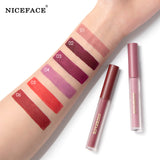 Niceface New Quality Lip Glaze Velvet Matte Lip Glaze Set Matte Non-Stick Cup Waterproof Makeup - V.I.P Digital Presence