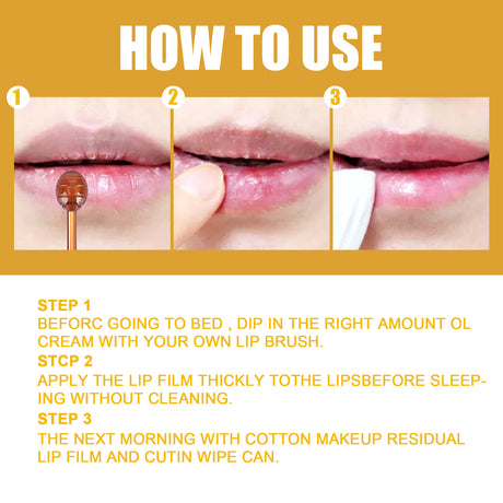 With Lip Brush Natural Honey Lip Film Desalinates Lip Lines Desalinates Lip Color Moisturizes And Moisturizes Lip Film Not Greasy And Easy To Absorb - V.I.P Digital Presence