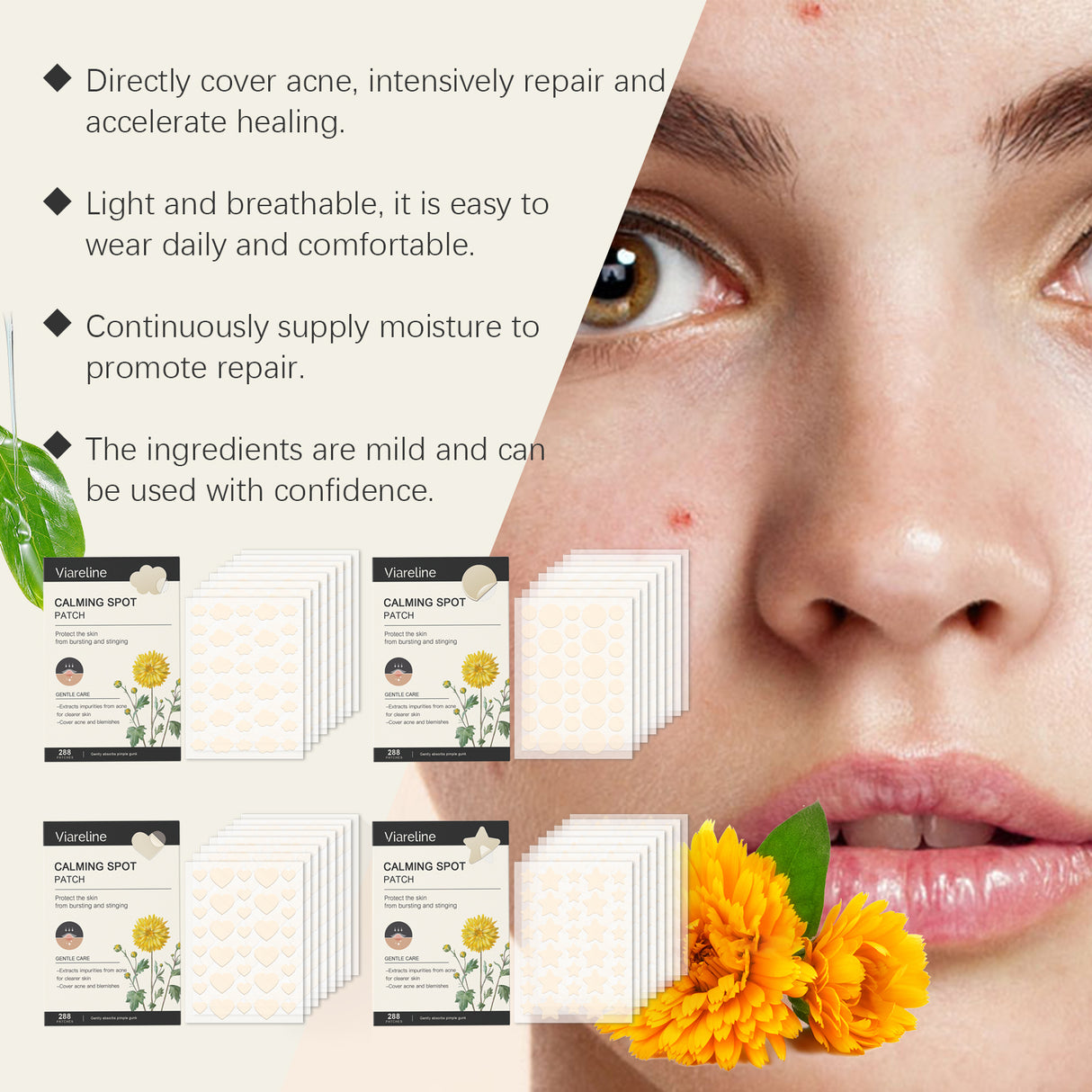 Acne Patch Care Series Gentle Cleansing Acne Facial Invisible Patch