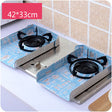 Kitchen Gas Stove Oil-Proof Pad Aluminum Foil Tin Foil 2 Pieces Of Gas Stove Insulation Pad Oil-Proof Paper Oil Baffle Pad - V.I.P Digital Presence