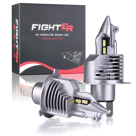 KAFOLEE H4 9003 HB2 LED headlight bulbs 12V 24V 80W 16000LM diode lamps LED H4 for cars high beam dipped beam auto grade chips - V.I.P Digital Presence