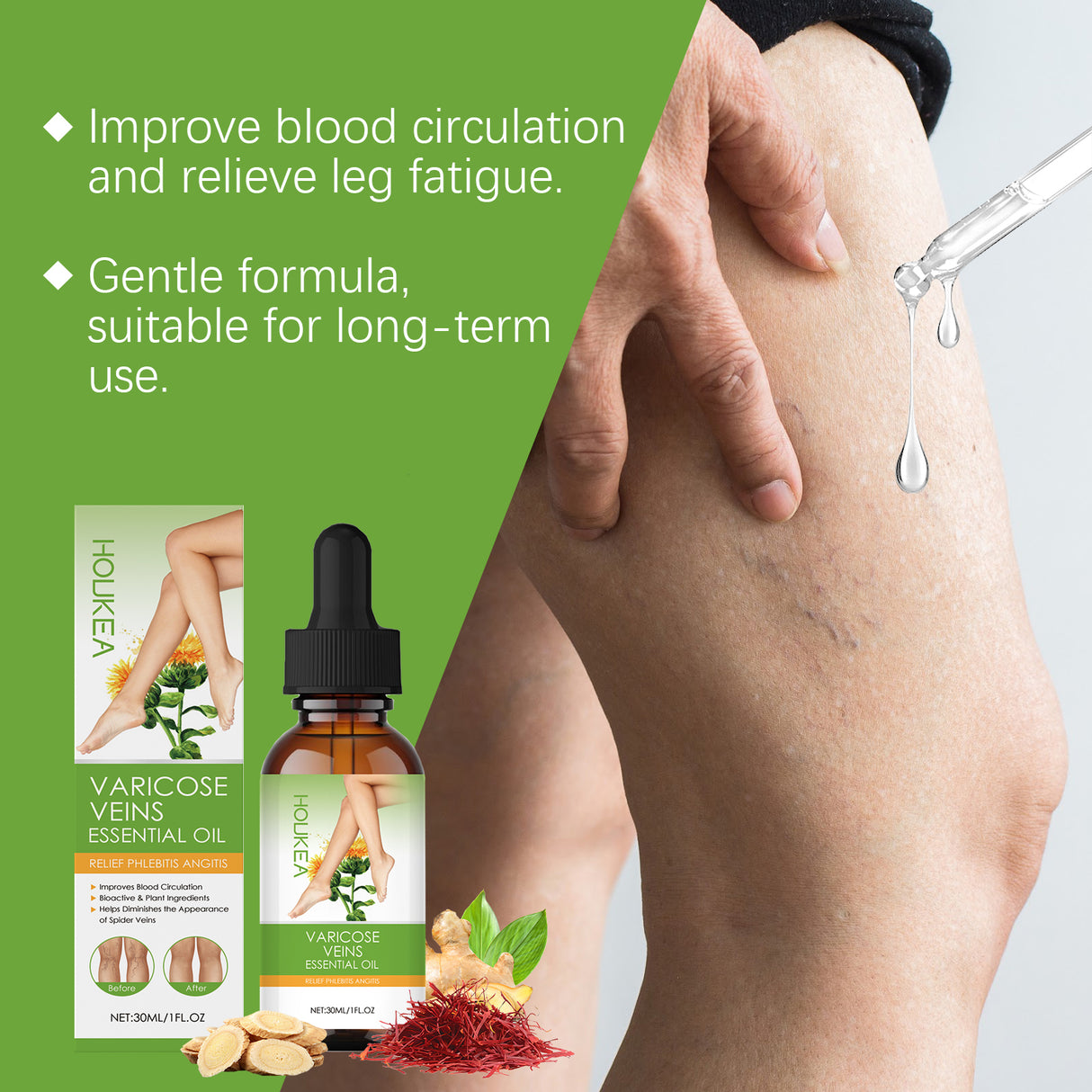 Leg Massage Oil Leg Essential Oil Helps Relieve Leg Tightness And Body Treatment Oil Gently - V.I.P Digital Presence