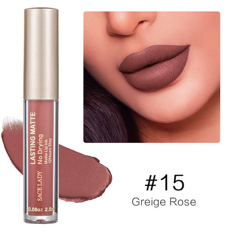 Make Up Waterproof Nude Lipstick Long Lasting Liquid Matte Lipstick Kit Lip Gloss Cosmetics Lipgloss Lip Makeup - V.I.P Digital Presence