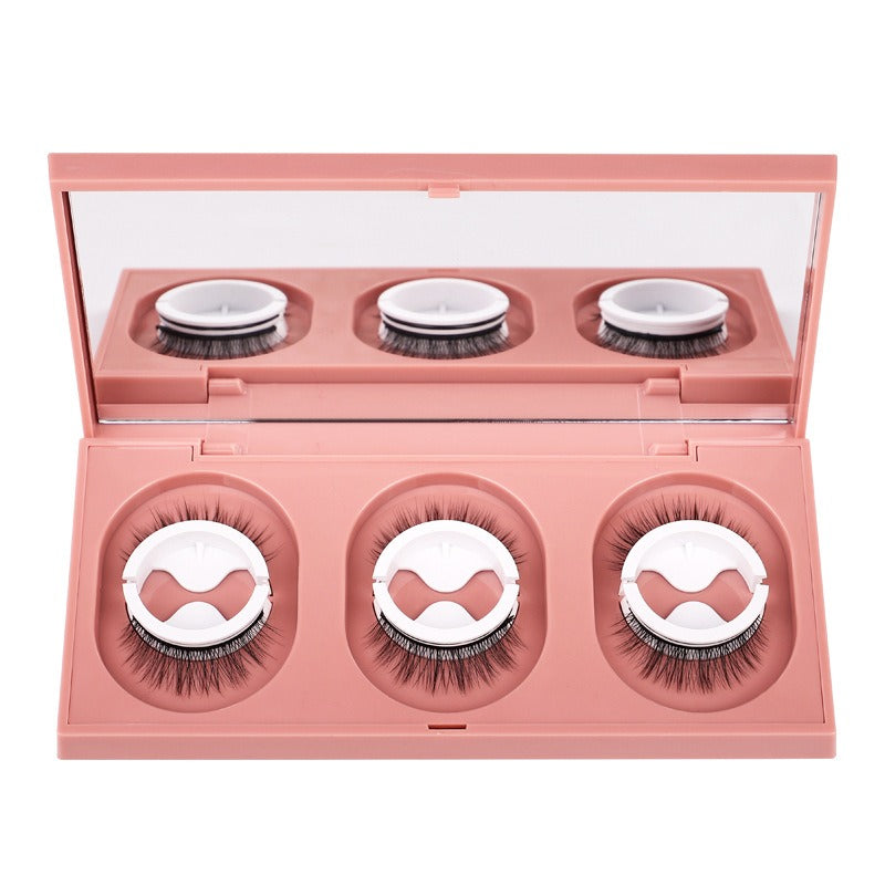 False Eyelashes Warm Gel Free Self-Adhesive Three Pair Suit Pure Manual Natural Exquisite Boxed Japanese False Eyelashes - V.I.P Digital Presence
