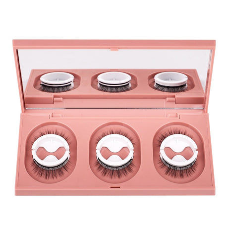 False Eyelashes Warm Gel Free Self-Adhesive Three Pair Suit Pure Manual Natural Exquisite Boxed Japanese False Eyelashes - V.I.P Digital Presence
