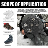 Universelle Rutschfeste Greiferspitzen, Outdoor Crampons Snowshoe Cover Mountaineering Sports Fall Easy To Wear And Take Off Shoe Cover - V.I.P Digital Presence