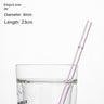 Eco-Friendly High Borosilicate Glass Straw Durable Heat-Resistant Starbucks Kids Straw 27cm Customized - V.I.P Digital Presence