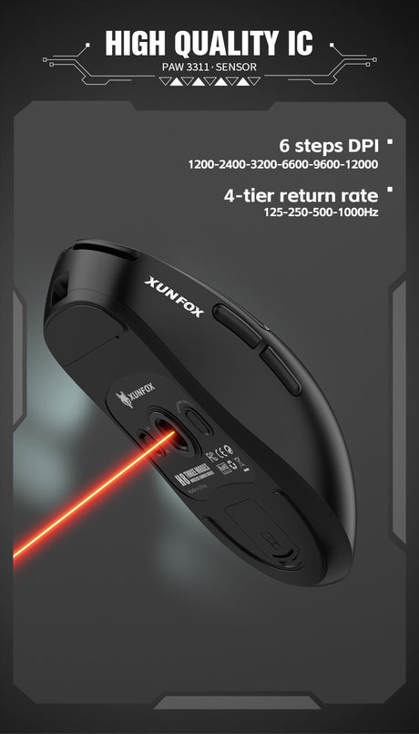 mouse lightweight E-sports game the third mock examination Bluetooth wireless mouse notebook mouse - V.I.P Digital Presence