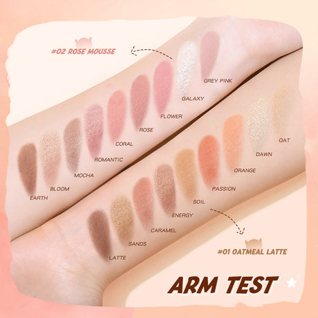 BANXEER Colored Star Shining Beast Nine Color Eye Shadow Disk Lasting Shining Clear Fine Non Flying Powder BM10 - V.I.P Digital Presence